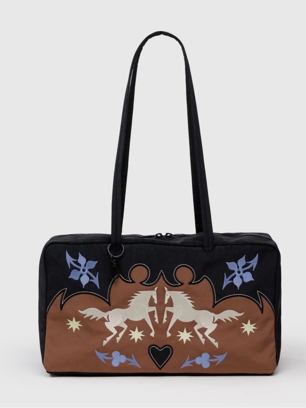 NWT Baggu Western Medium Nylon Bowler Bag